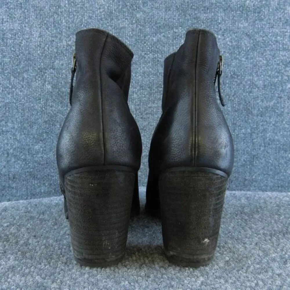 BP. ‎ Women Ankle Boots Black Leather Zip Size 10 Medium